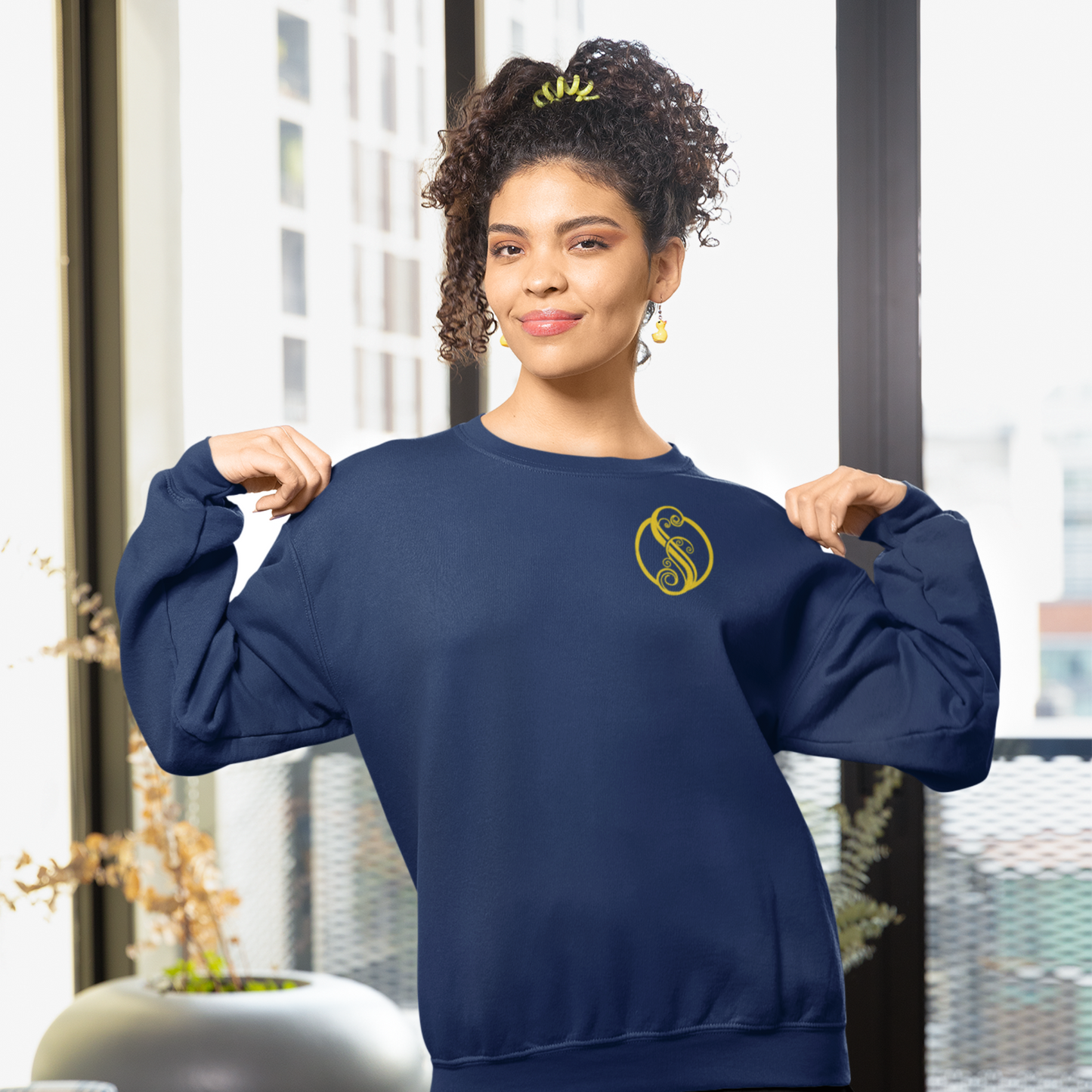 Wickedly Inspired EMBROIDERED Sweatshirt FREE DOMESTIC SHIPPING!