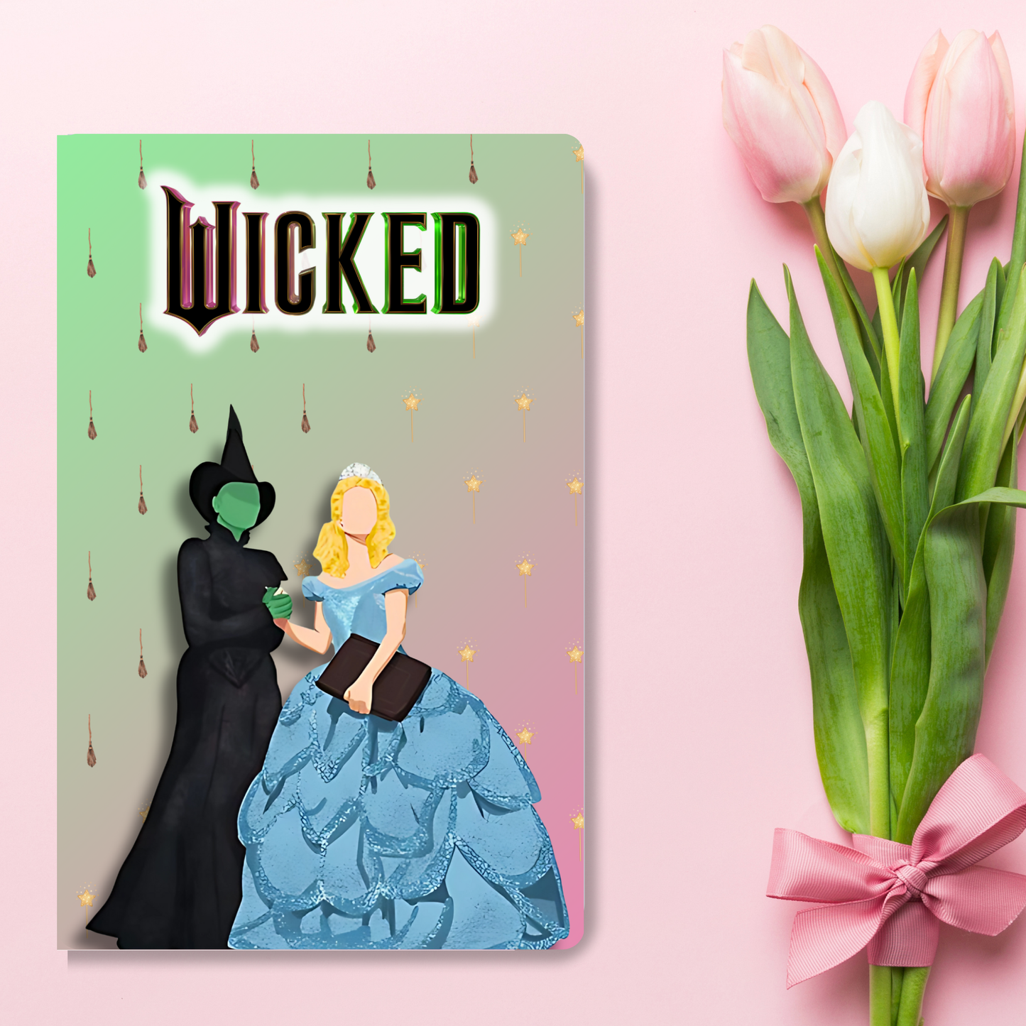 Wickedly Inspired Lined or Blank Slim Notebooks