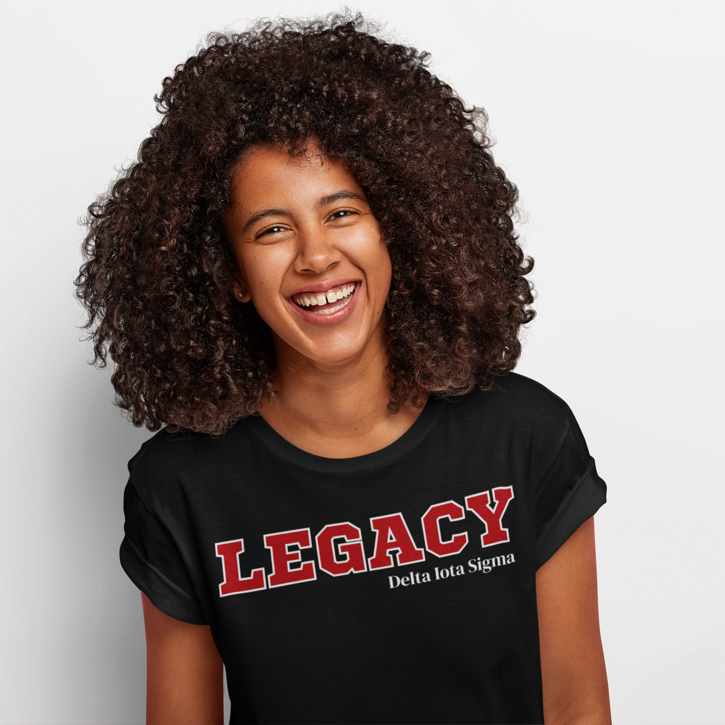 Red and White LEGACY Customizable T-Shirt. FREE DOMESTIC SHIPPING!