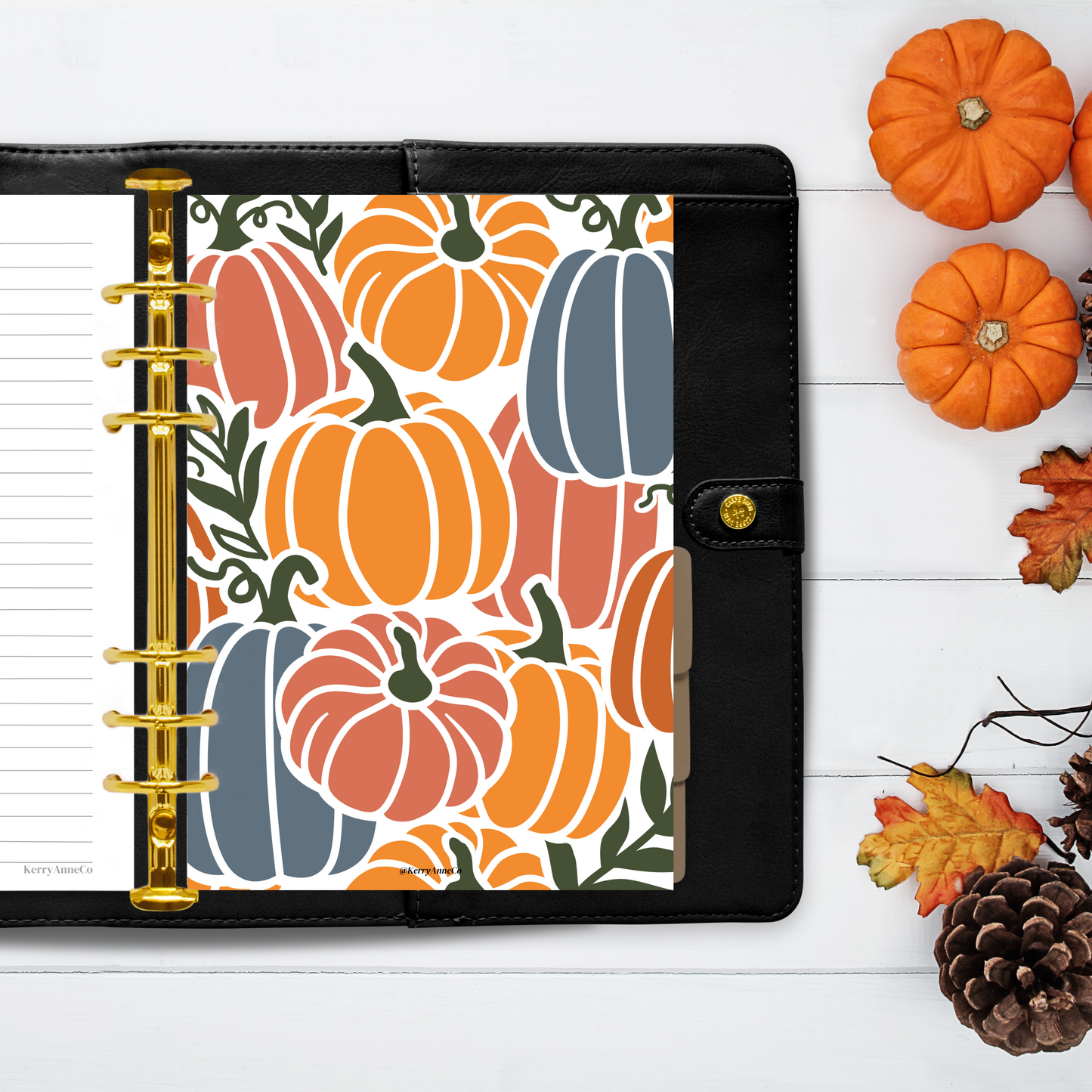 Pumpkin Patch Binder Dashboard