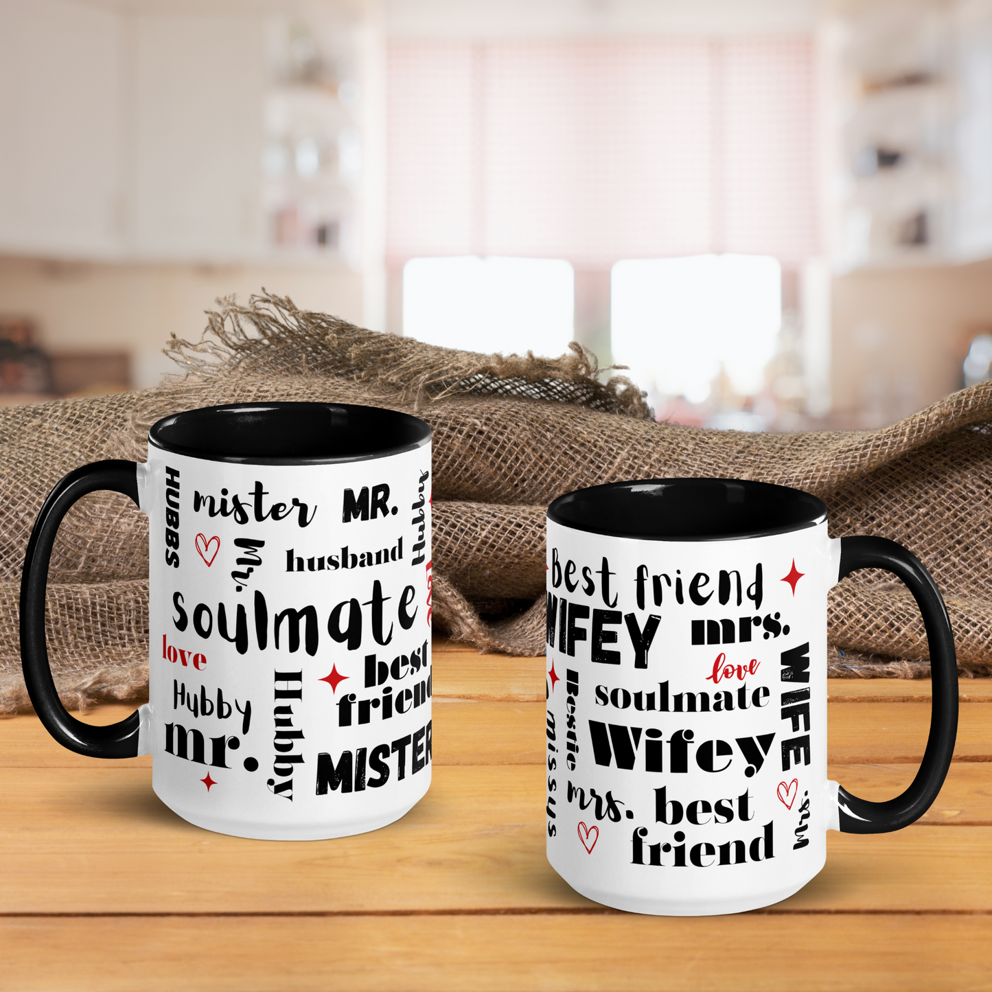 Husband and Wife Mugs