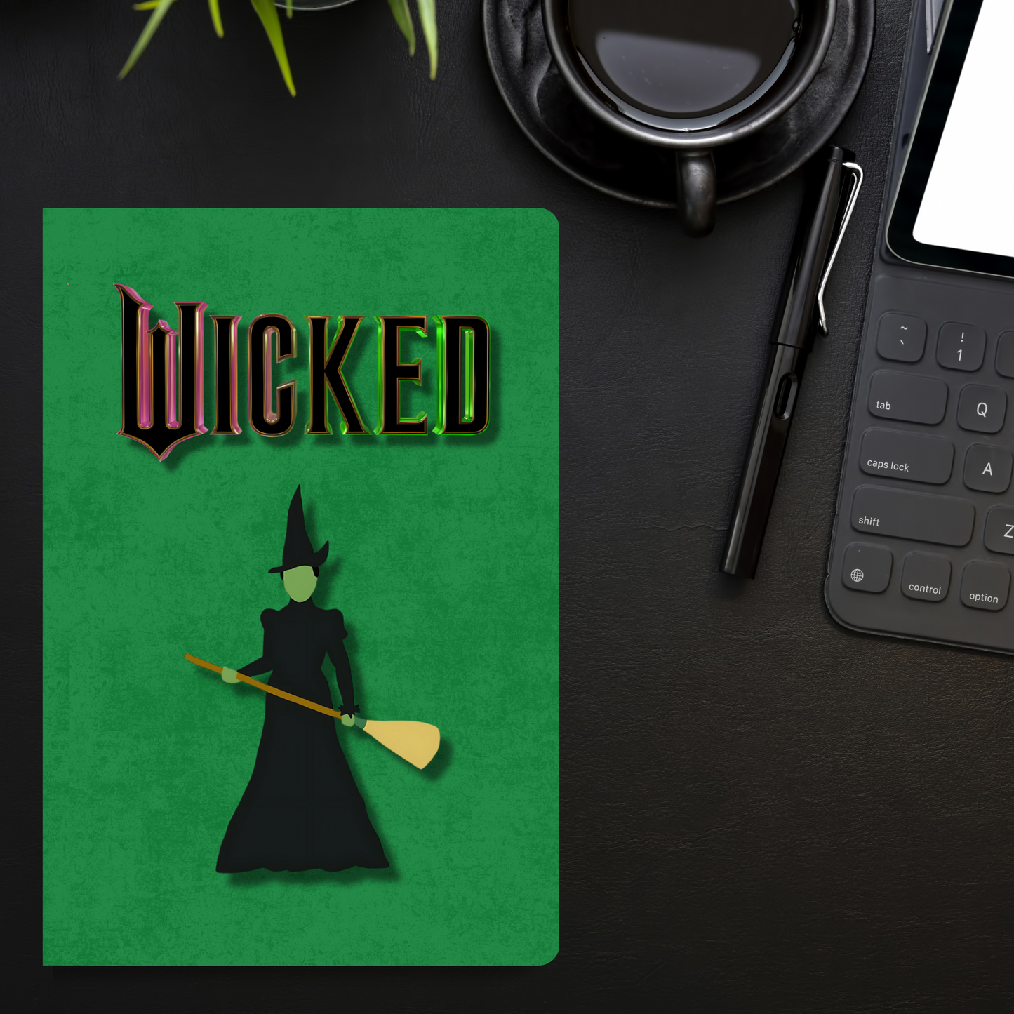 Wickedly Inspired Lined or Blank Slim Notebooks