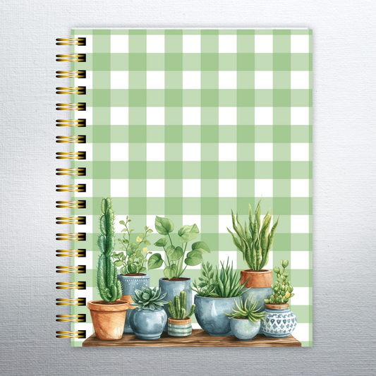 Potted Plants Journal Notebook