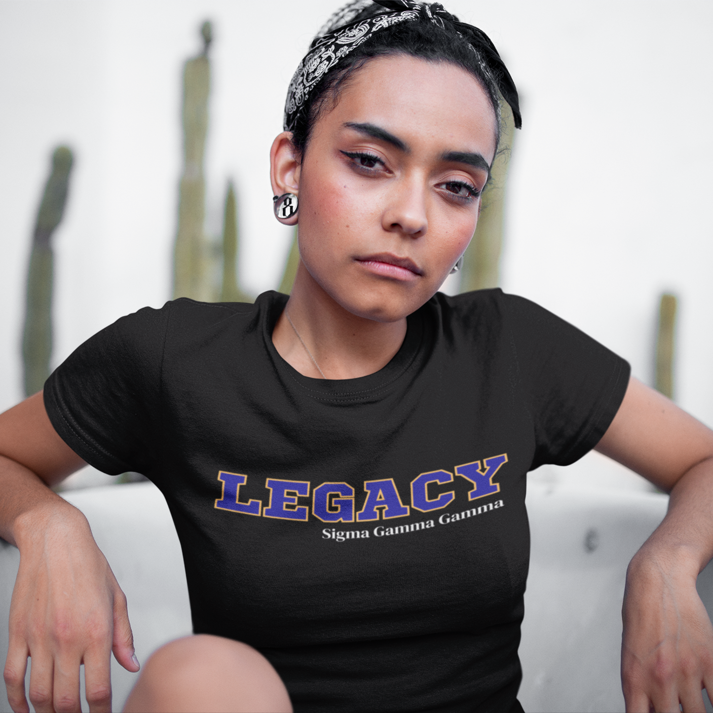 Blue and Gold LEGACY Customizable T-Shirt. FREE DOMESTIC SHIPPING!