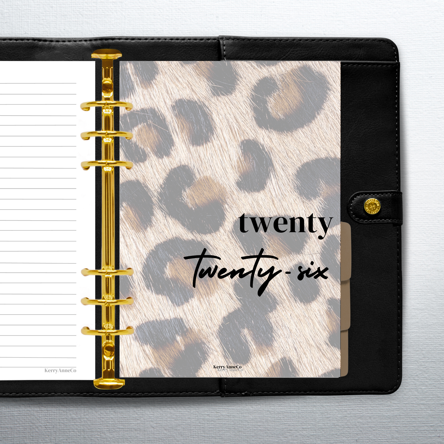 2026 Year Smooth Vellum Overlay Dashboard