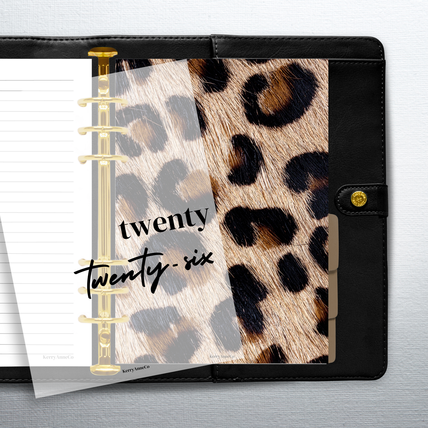 2026 Year Smooth Vellum Overlay Dashboard