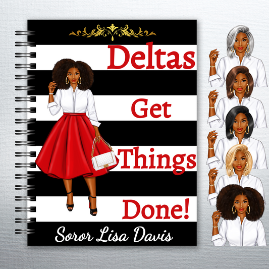 Deltas Get Things Done Notebook