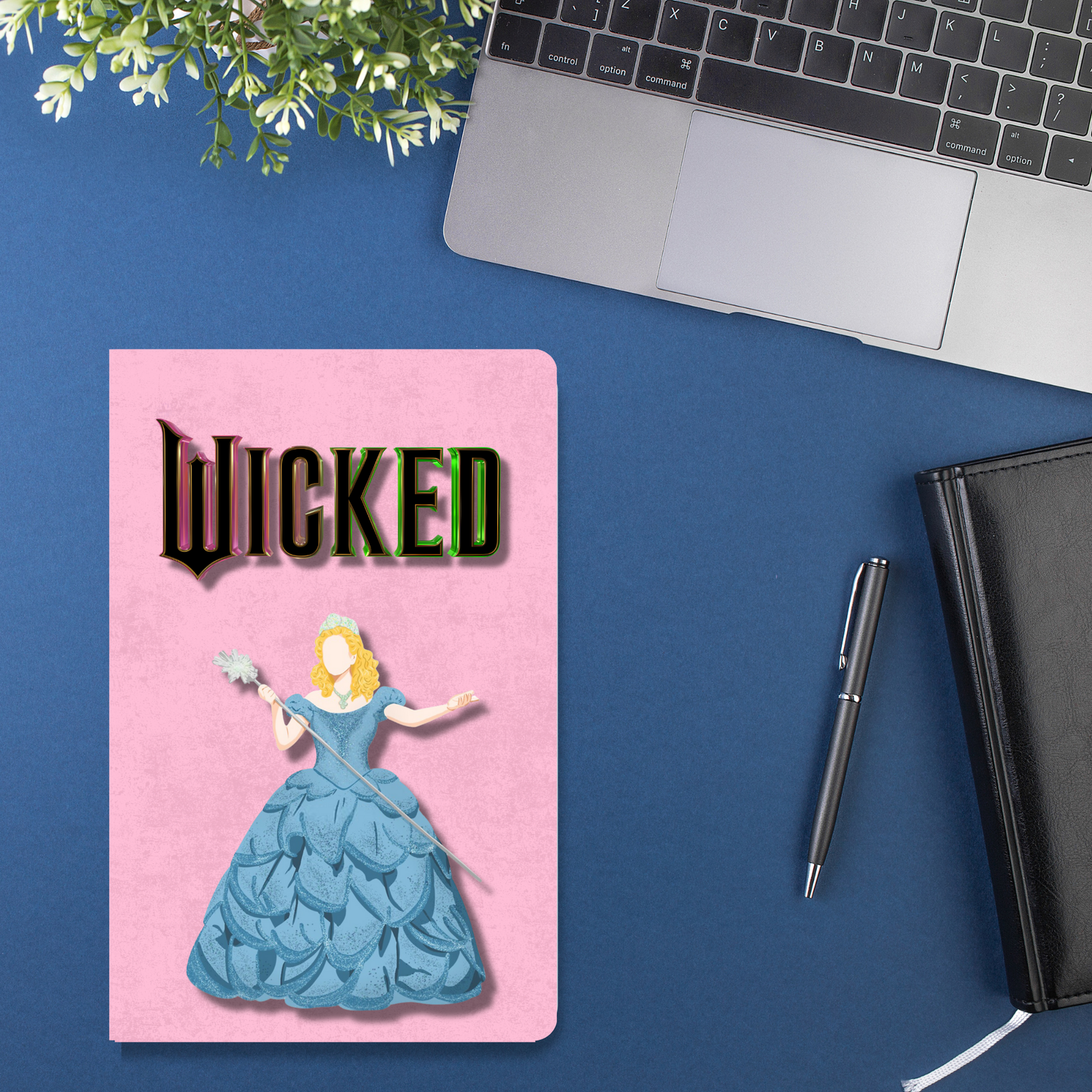 Wickedly Inspired Lined or Blank Slim Notebooks