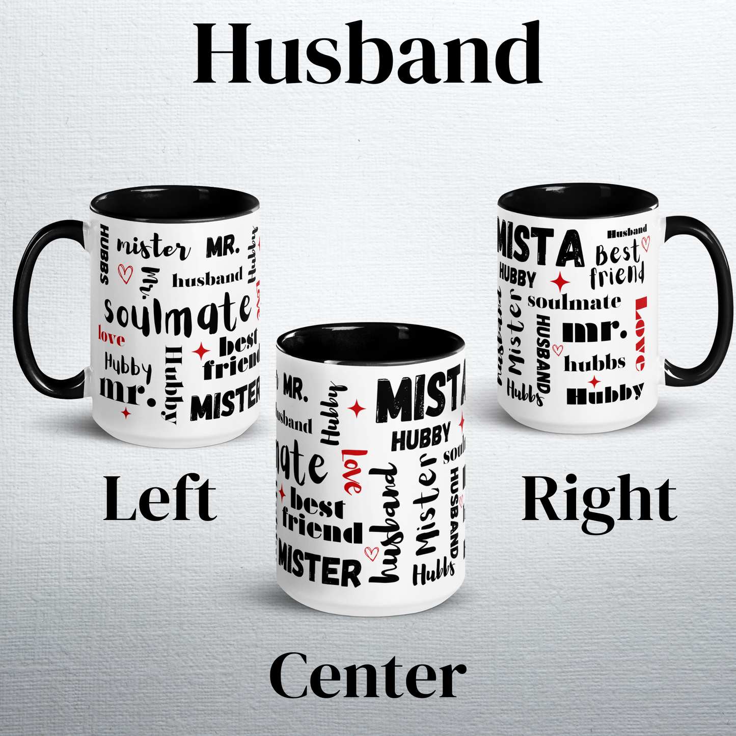 Husband and Wife Mugs