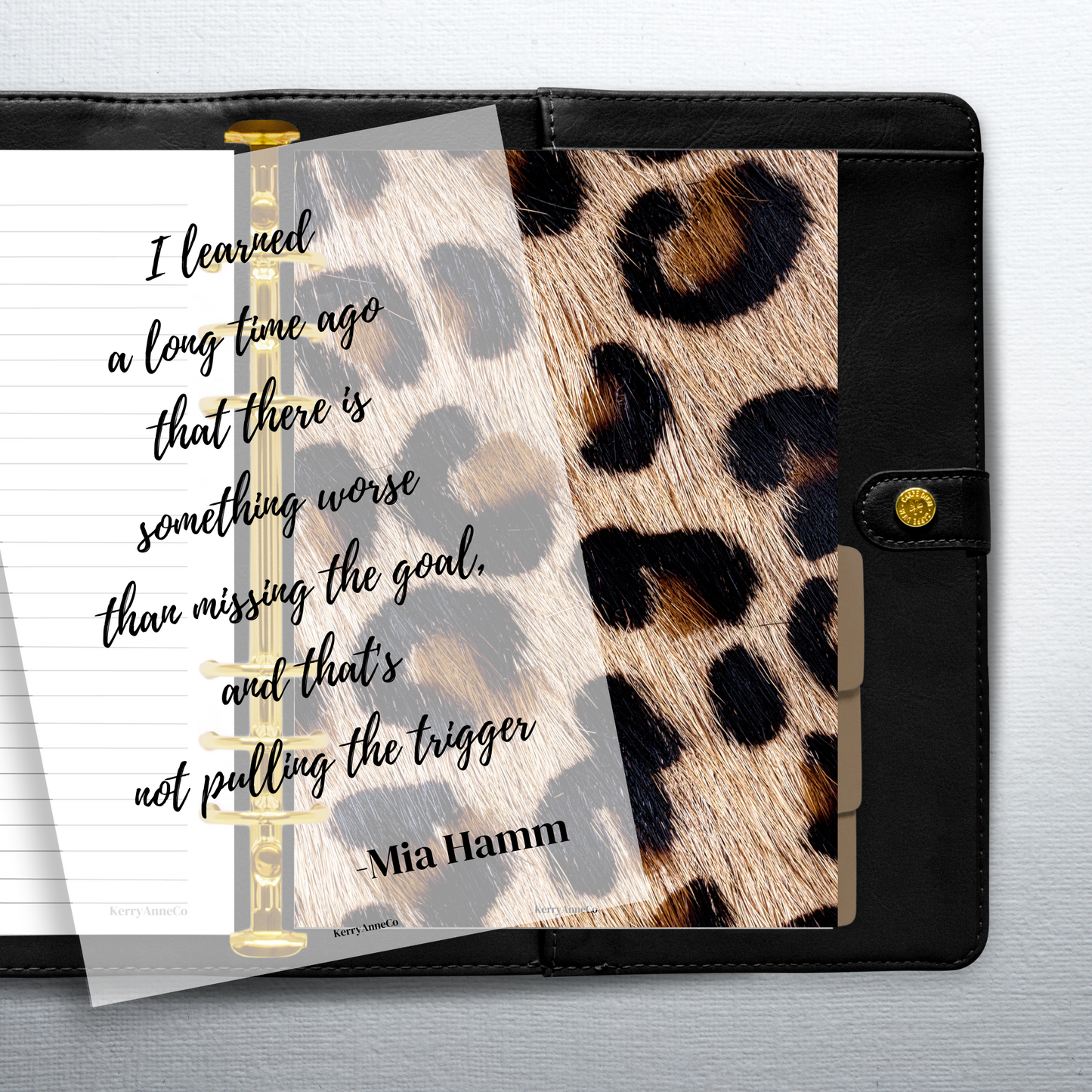 A Long Time Ago Mia Hamm Quote Smooth Vellum Overlay Dashboard