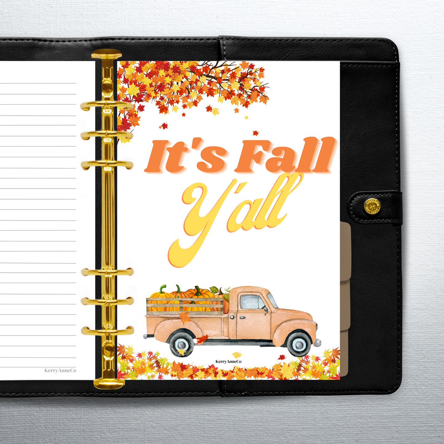 It's Fall Y'all Dashboard