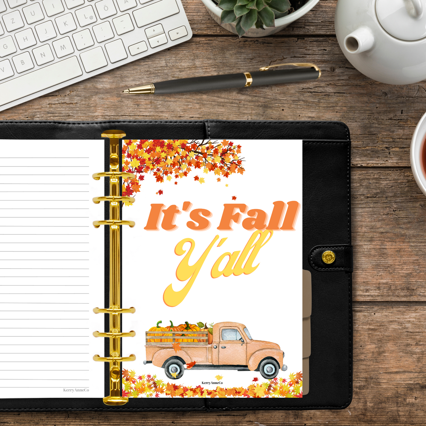 It's Fall Y'all Dashboard