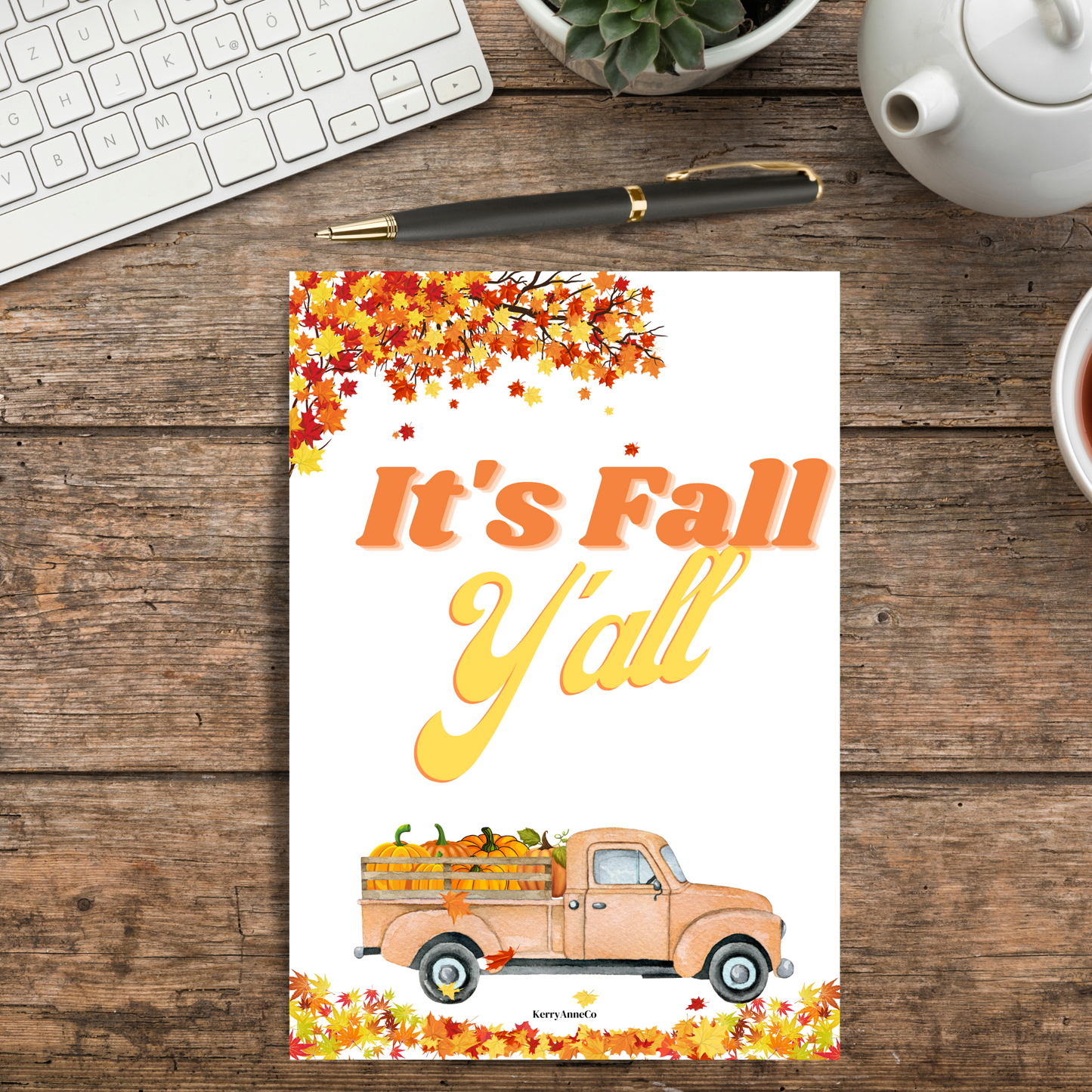 It's Fall Y'all Dashboard