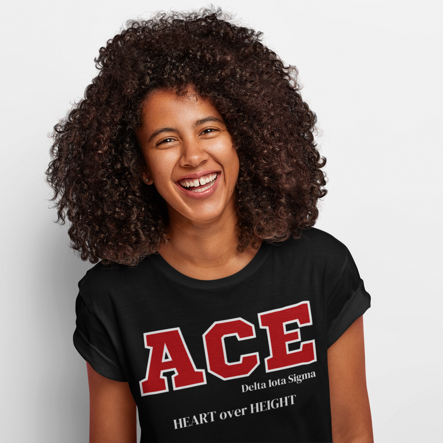 Red and White ACE Customizable T-Shirt. FREE DOMESTIC SHIPPING!