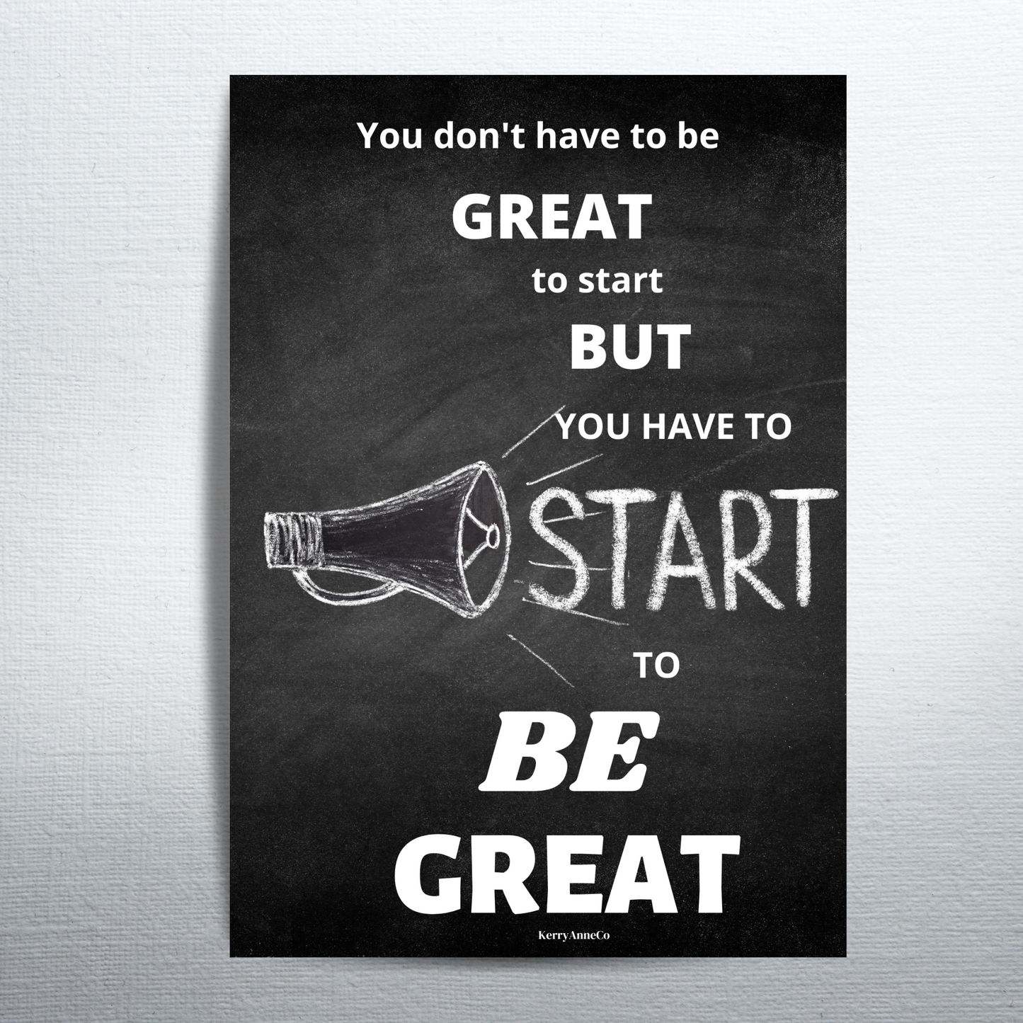 Be Great Dashboard