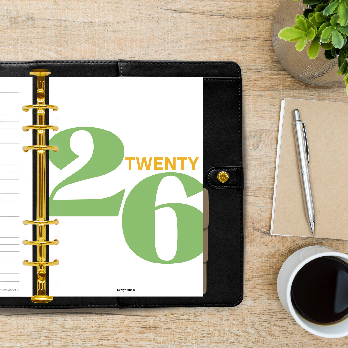 2026 Planner Binder Dashboard Set