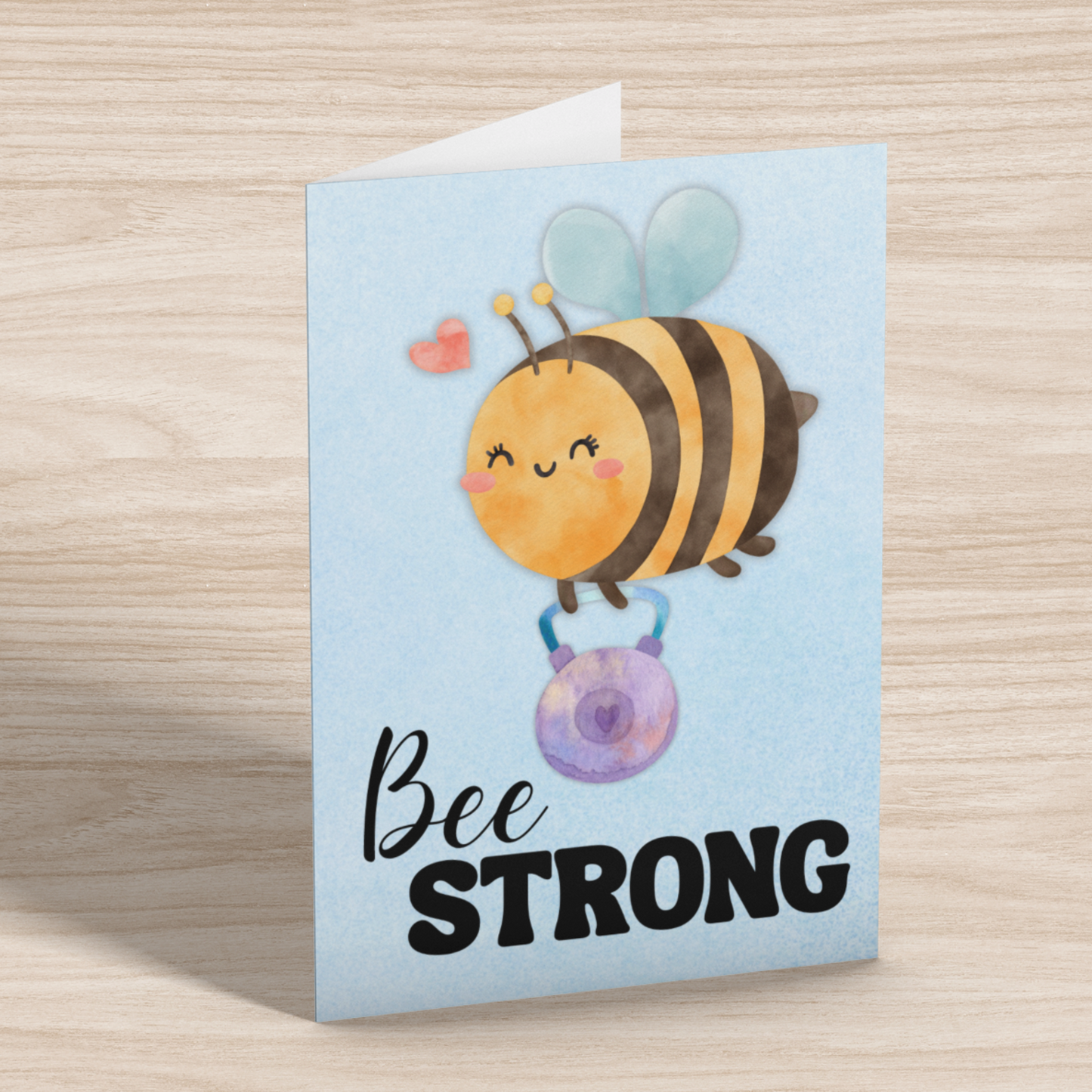 Bee Strong Greeting Card