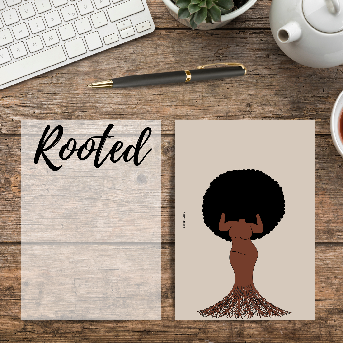 Rooted Vellum and Cardstock Dashboard Set