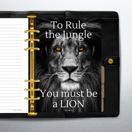 Be a Lion Dashboard