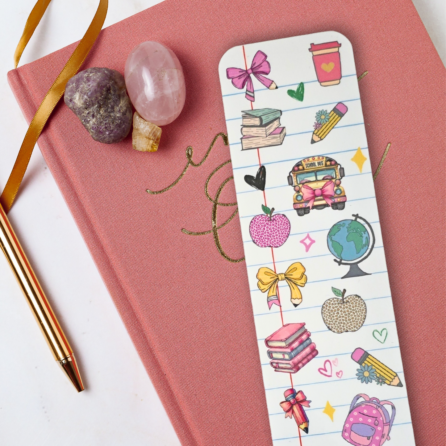 School Days Bookmark Perfect Gift for Students and Teachers