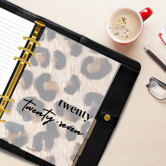 2027 Year Smooth Vellum Overlay Dashboard